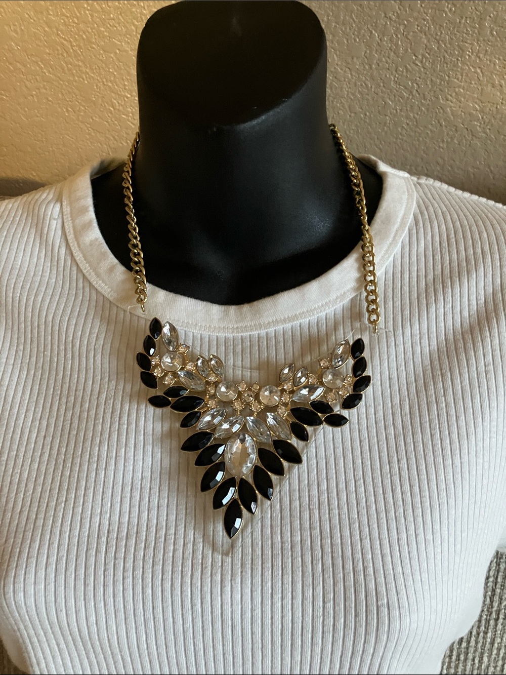 Vintage bib necklace